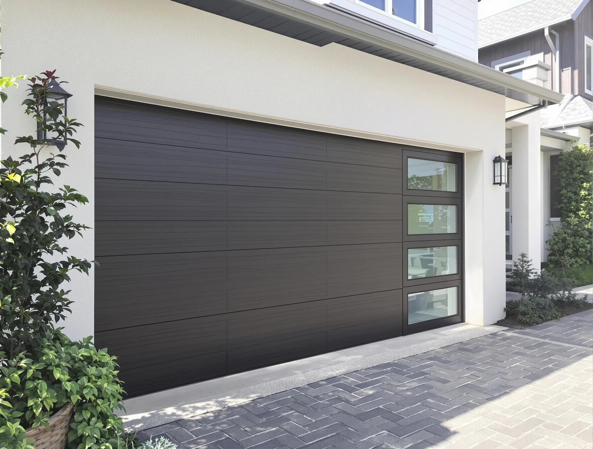 Custom garage door installation by Buffalo Garage Door Repair in Buffalo