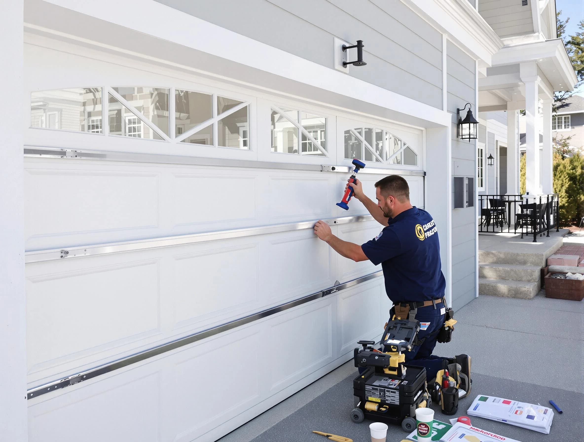 Professional garage door installation by Buffalo Garage Door Repair in Buffalo