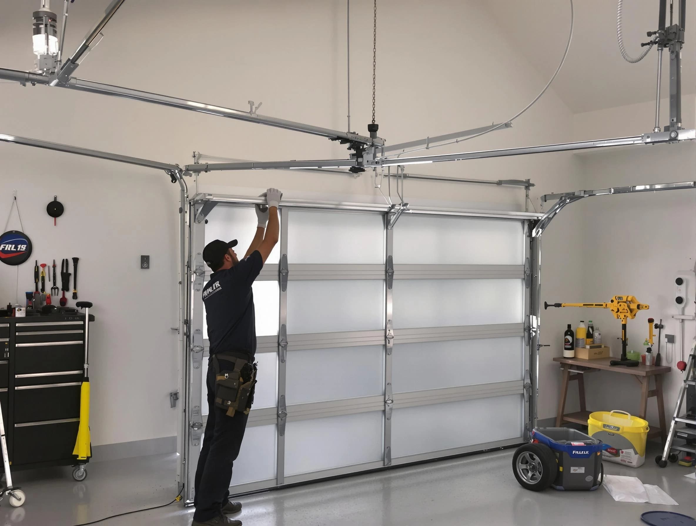 Buffalo Garage Door Repair certified team performing precision garage door installation in Buffalo