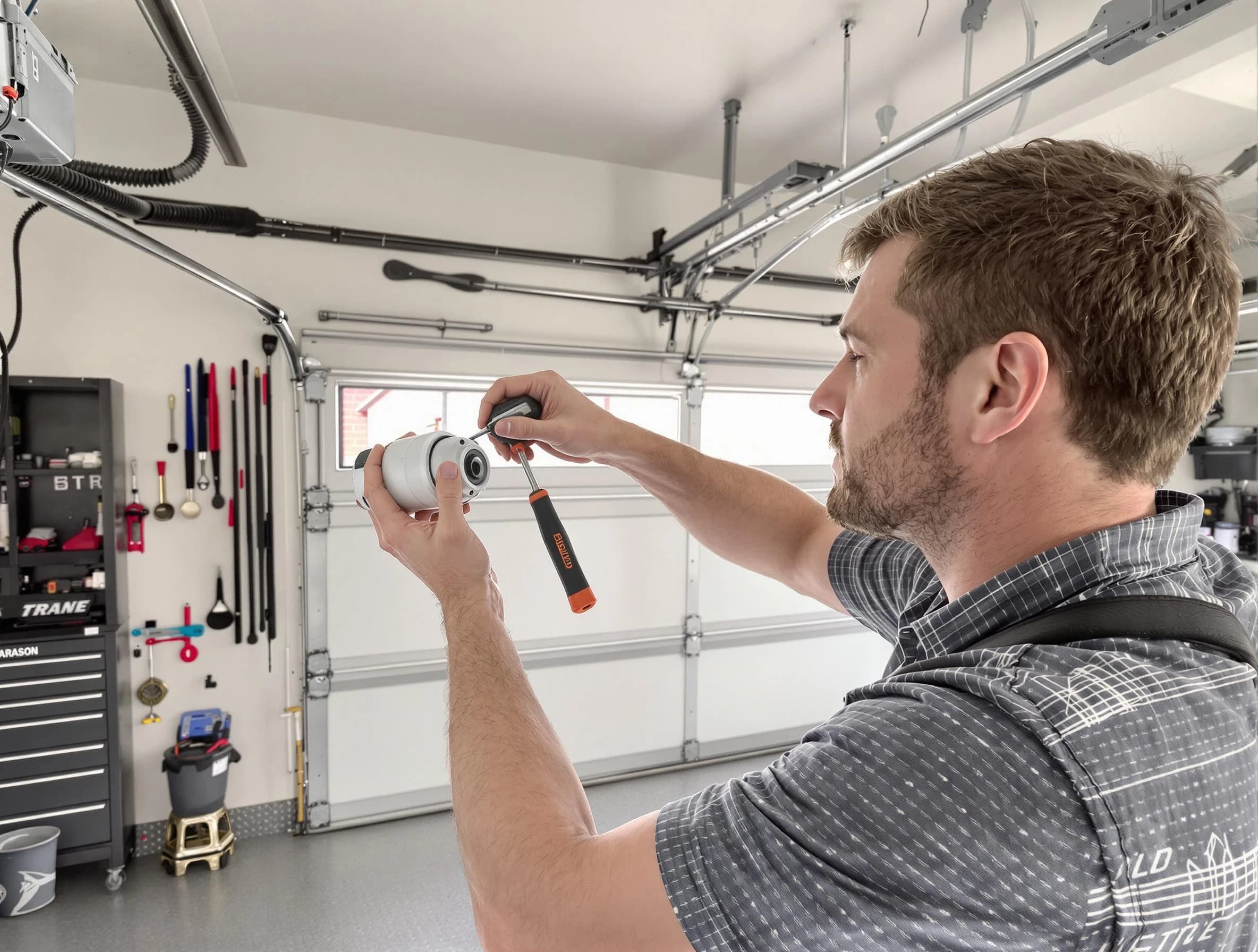 Garage door opener repair service by Buffalo Garage Door Repair in Buffalo