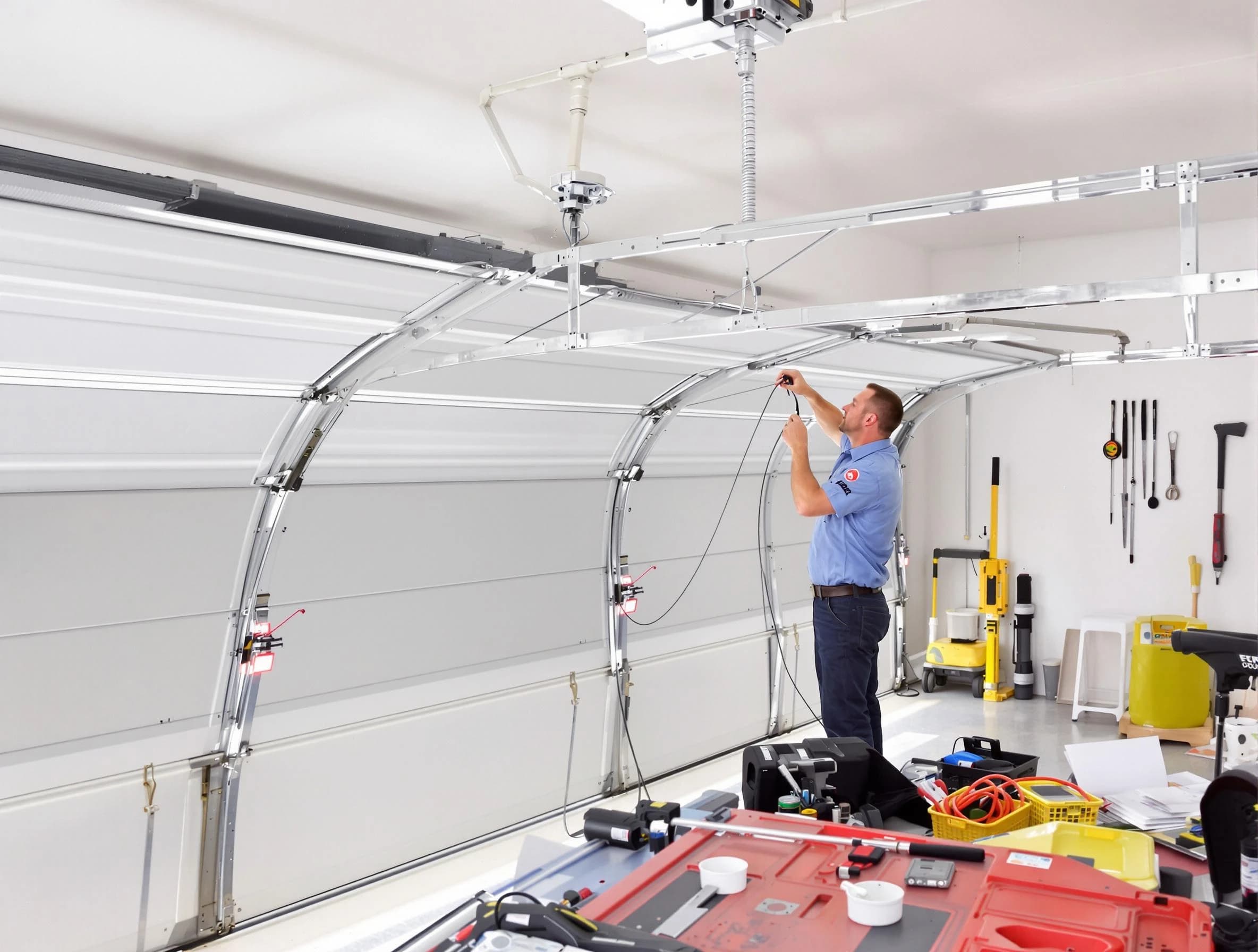 Garage door cable repair service by Buffalo Garage Door Repair in Buffalo
