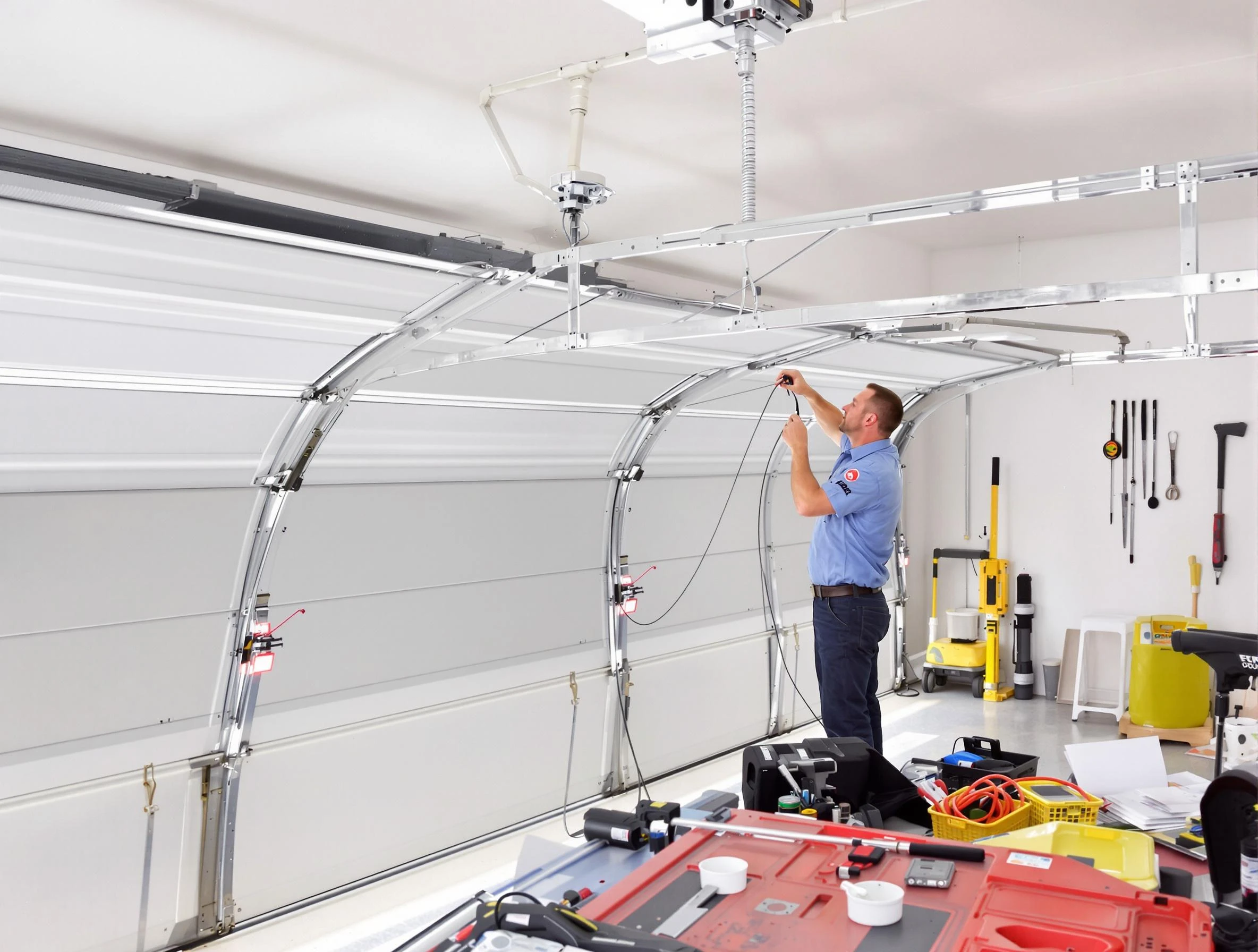 Garage door cable repair service by Buffalo Garage Door Repair in Buffalo