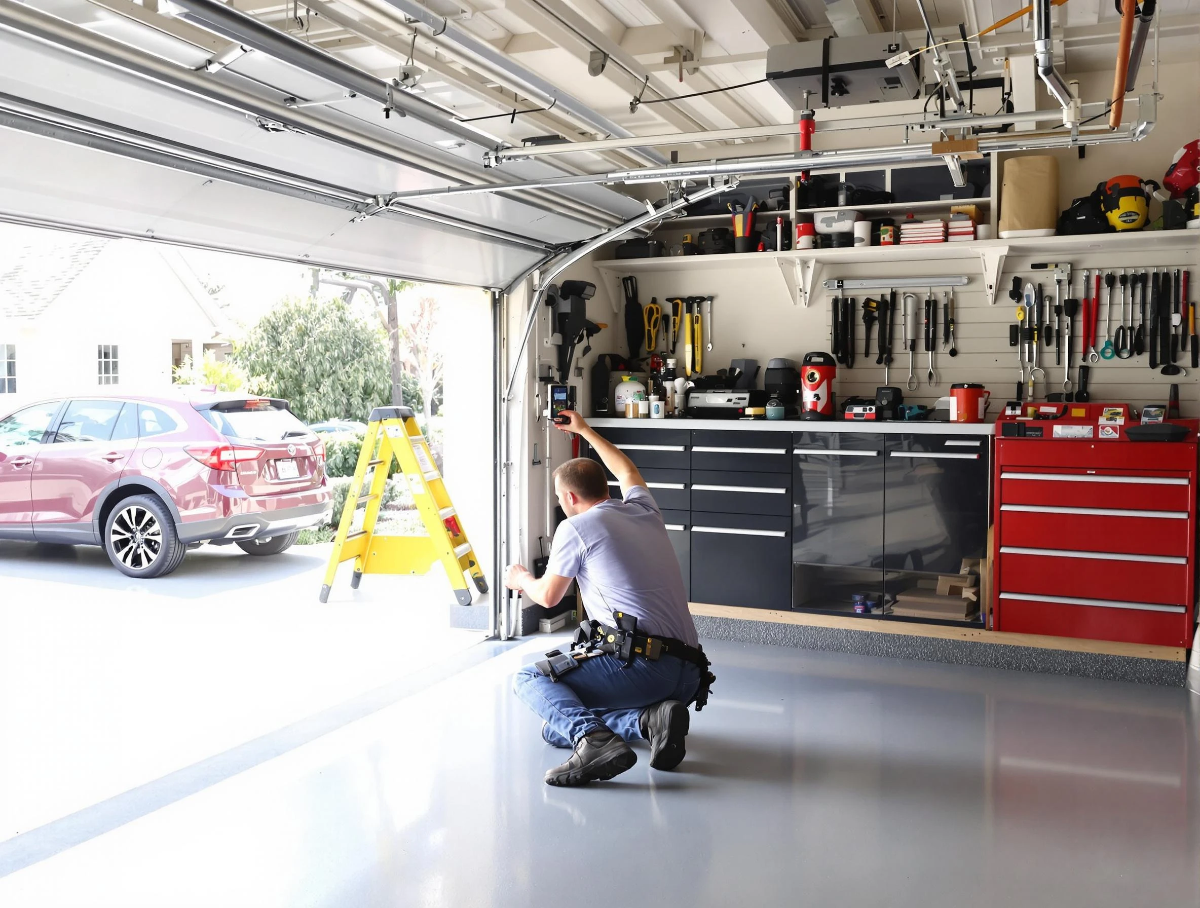 Local garage door repair service by Buffalo Garage Door Repair in Buffalo